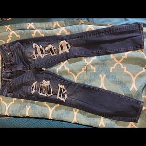 American eagle ripped jeans